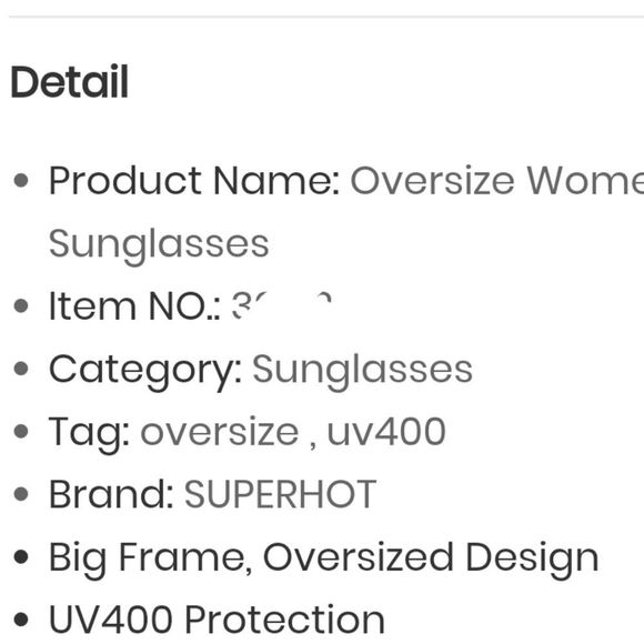 NWT OVERSIZED SQUARE FRAME DESIGNER STYLE SUNGLASSES  w Case Quality!! - Picture 11 of 13